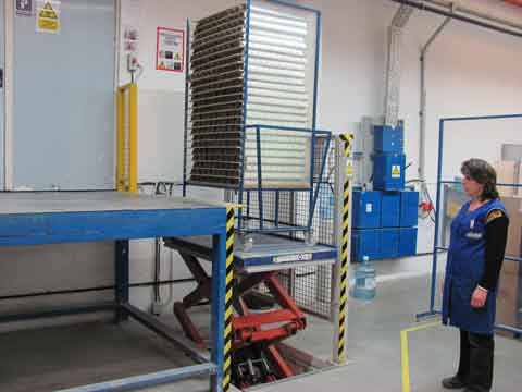 EdmoLift CLD1500 masa hidraulica