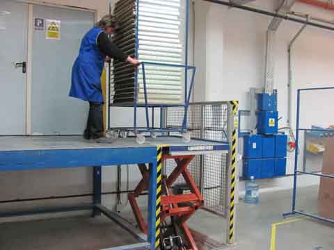EdmoLift CLD1500 masa hidraulica