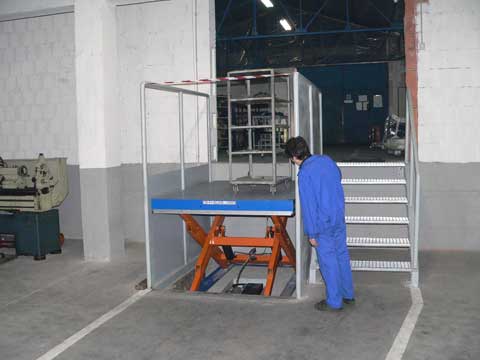 Edmolift Romania TS2000B platforma cu foarfece ridicare